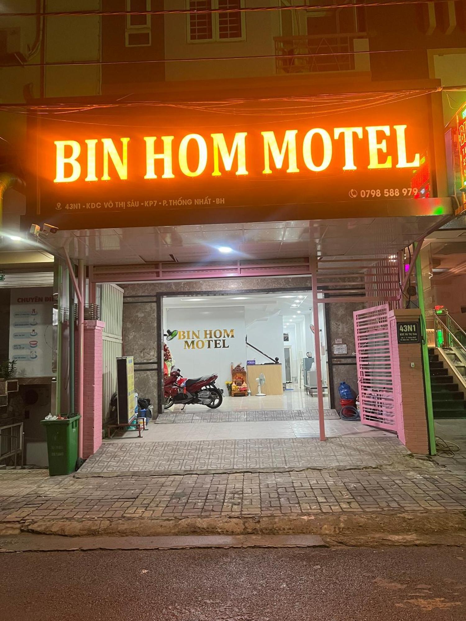 Bin Hom Motel Биен Хоа Екстериор снимка